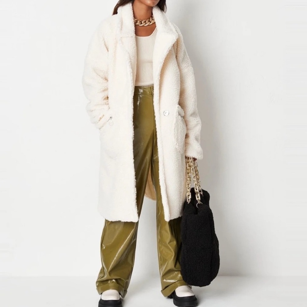 Boohoo Teddy Coat